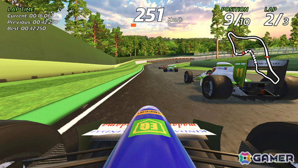 最大4人の90年代風アーケードレーシング「4PGP」Switch版＆Switch 2 Editionが発売！特長やおすそわけ通信機能を紹介するローンチトレーラーも公開の画像13