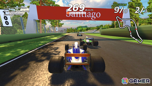 最大4人の90年代風アーケードレーシング「4PGP」Switch版＆Switch 2 Editionが発売！特長やおすそわけ通信機能を紹介するローンチトレーラーも公開の画像15
