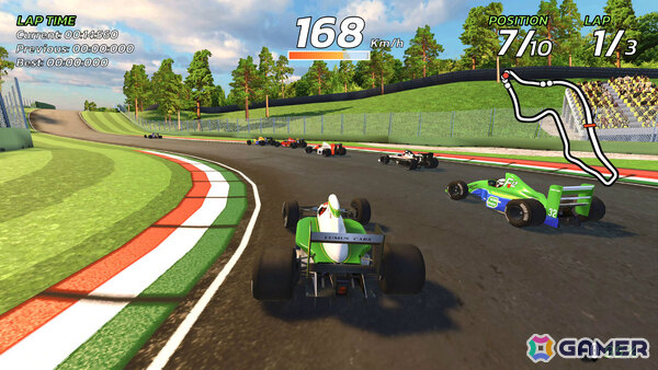 最大4人の90年代風アーケードレーシング「4PGP」Switch版＆Switch 2 Editionが発売！特長やおすそわけ通信機能を紹介するローンチトレーラーも公開の画像17