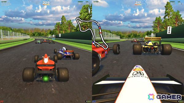 最大4人の90年代風アーケードレーシング「4PGP」Switch版＆Switch 2 Editionが発売！特長やおすそわけ通信機能を紹介するローンチトレーラーも公開の画像20