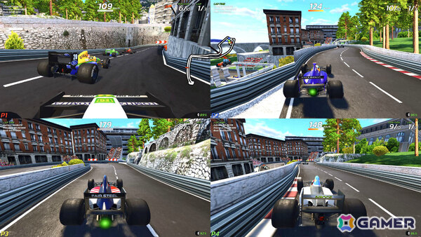 最大4人の90年代風アーケードレーシング「4PGP」Switch版＆Switch 2 Editionが発売！特長やおすそわけ通信機能を紹介するローンチトレーラーも公開の画像24