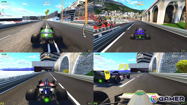 最大4人の90年代風アーケードレーシング「4PGP」Switch版＆Switch 2 Editionが発売！特長やおすそわけ通信機能を紹介するローンチトレーラーも公開の画像27