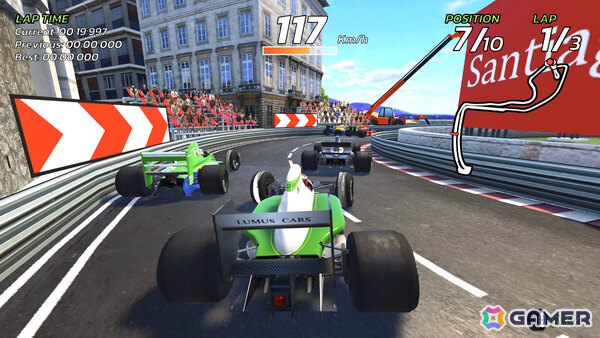 最大4人の90年代風アーケードレーシング「4PGP」Switch版＆Switch 2 Editionが発売！特長やおすそわけ通信機能を紹介するローンチトレーラーも公開の画像4