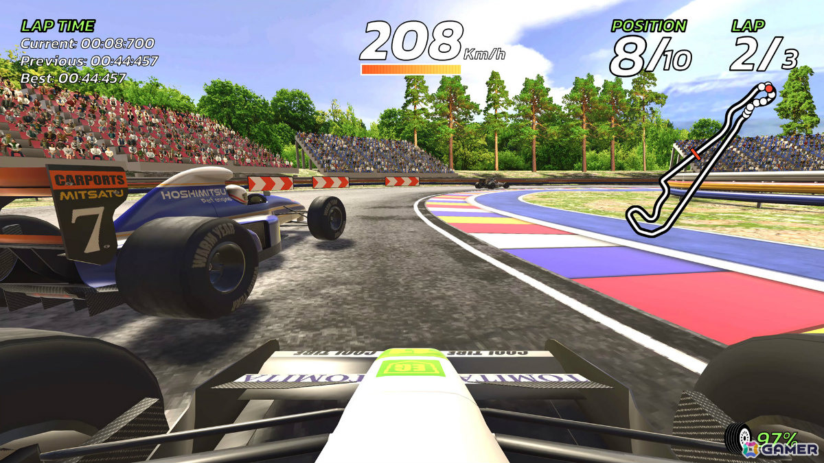 最大4人の90年代風アーケードレーシング「4PGP」Switch版＆Switch 2 Editionが発売！特長やおすそわけ通信機能を紹介するローンチトレーラーも公開の画像11