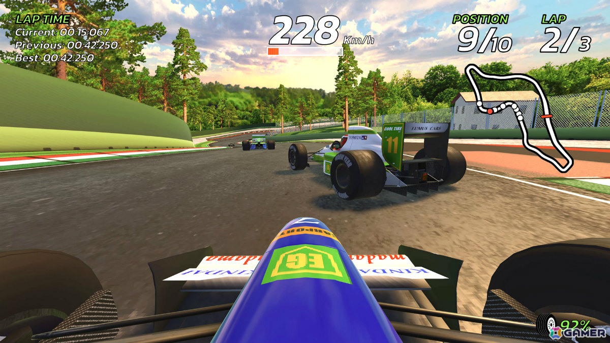 最大4人の90年代風アーケードレーシング「4PGP」Switch版＆Switch 2 Editionが発売！特長やおすそわけ通信機能を紹介するローンチトレーラーも公開の画像14