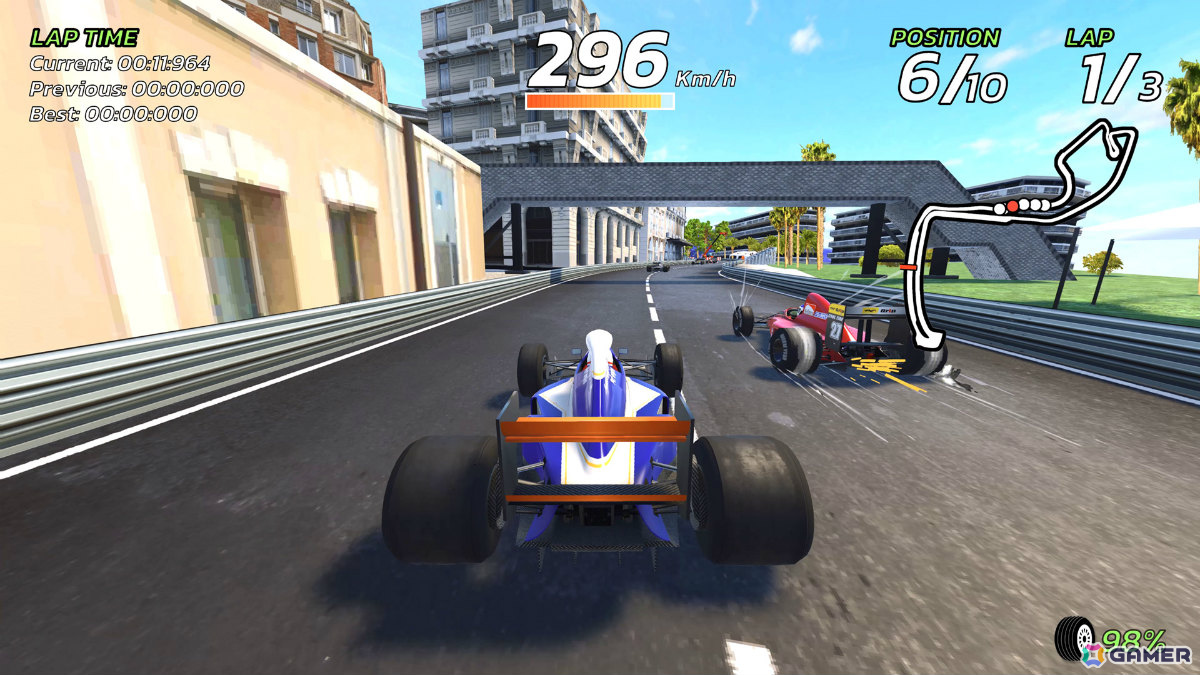 最大4人の90年代風アーケードレーシング「4PGP」Switch版＆Switch 2 Editionが発売！特長やおすそわけ通信機能を紹介するローンチトレーラーも公開の画像2