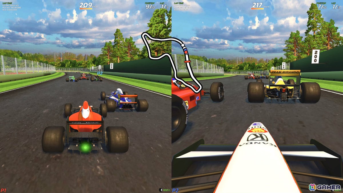 最大4人の90年代風アーケードレーシング「4PGP」Switch版＆Switch 2 Editionが発売！特長やおすそわけ通信機能を紹介するローンチトレーラーも公開の画像20
