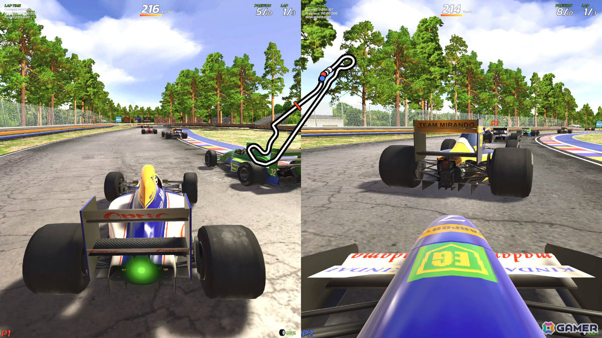 最大4人の90年代風アーケードレーシング「4PGP」Switch版＆Switch 2 Editionが発売！特長やおすそわけ通信機能を紹介するローンチトレーラーも公開の画像22