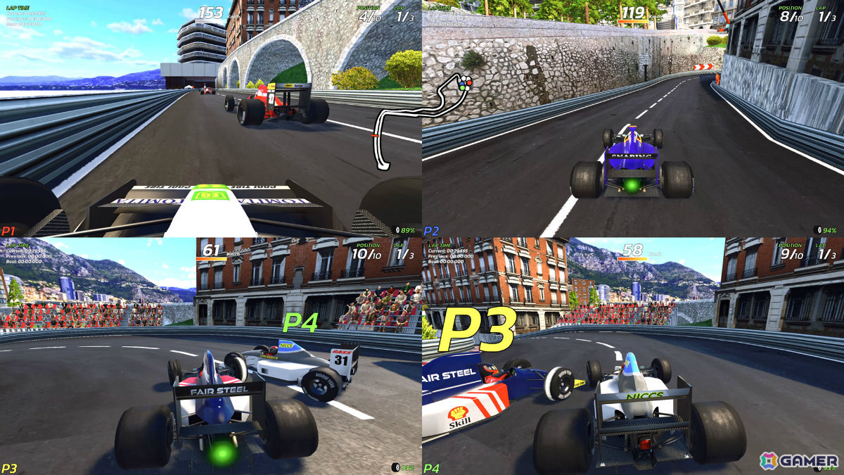最大4人の90年代風アーケードレーシング「4PGP」Switch版＆Switch 2 Editionが発売！特長やおすそわけ通信機能を紹介するローンチトレーラーも公開の画像23