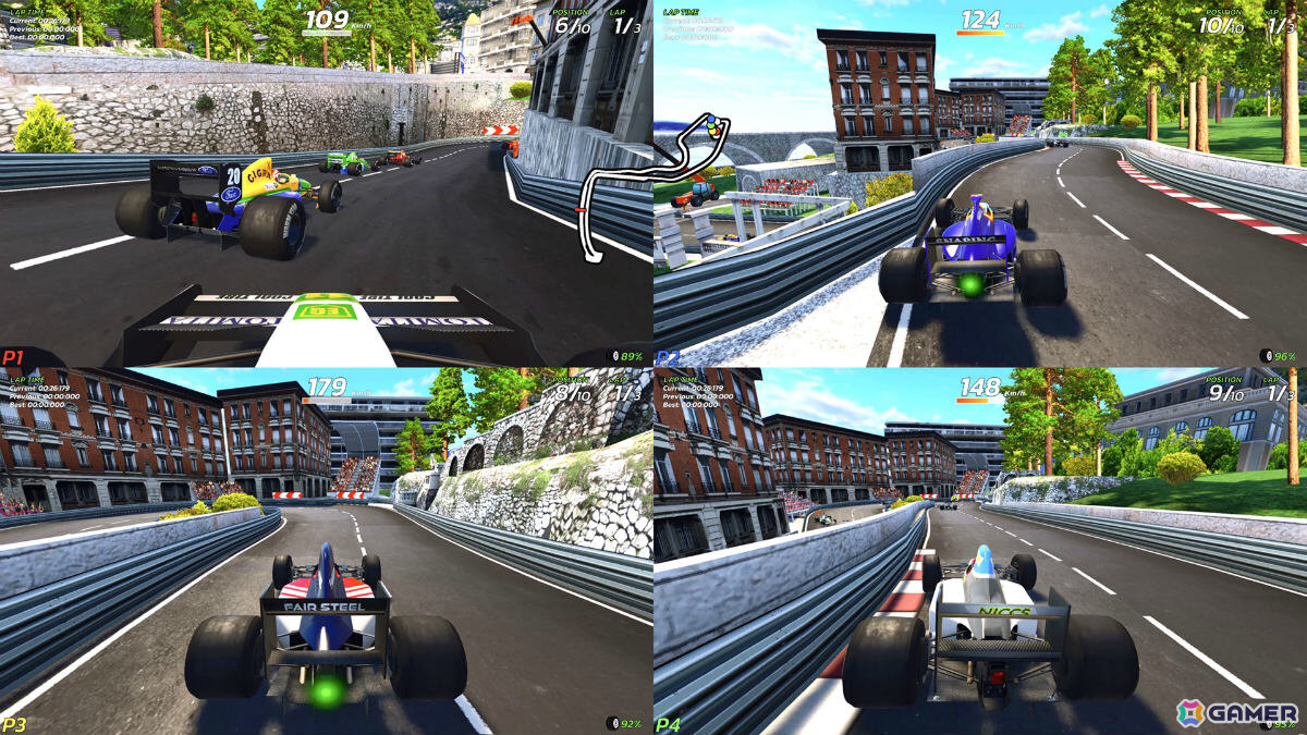 最大4人の90年代風アーケードレーシング「4PGP」Switch版＆Switch 2 Editionが発売！特長やおすそわけ通信機能を紹介するローンチトレーラーも公開の画像24
