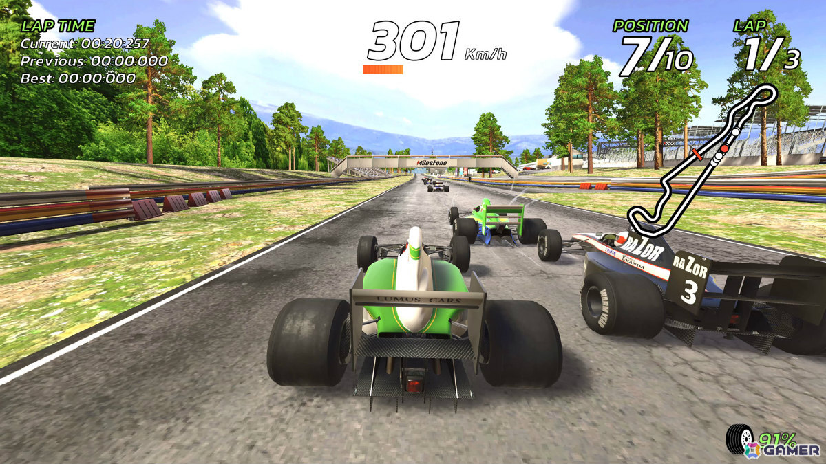 最大4人の90年代風アーケードレーシング「4PGP」Switch版＆Switch 2 Editionが発売！特長やおすそわけ通信機能を紹介するローンチトレーラーも公開の画像9