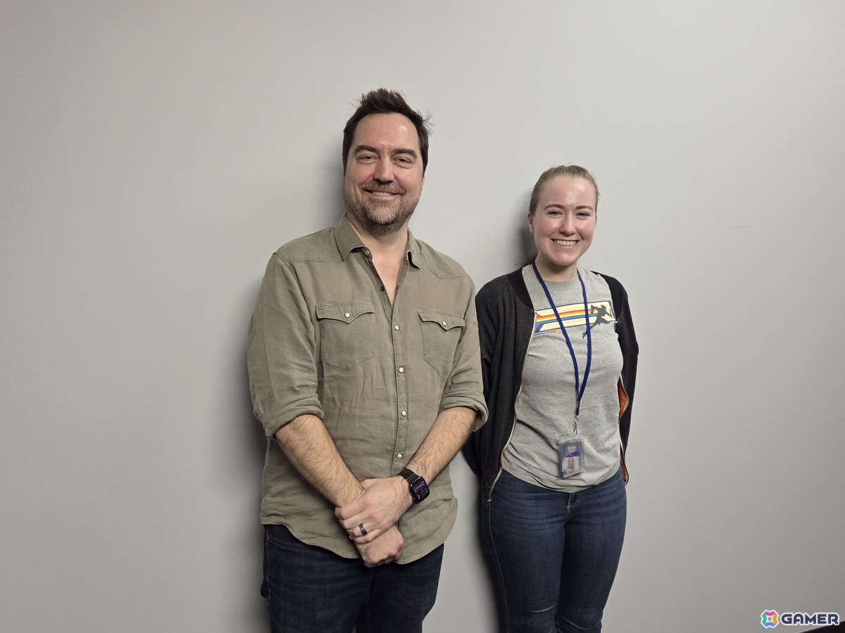 オーディオ＆テクニカルディレクターのScott Lawson氏、リードナラティブデザイナーMiranda Moyer氏