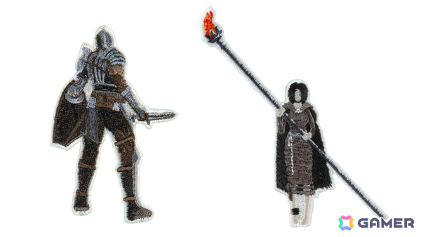 「Demon's Souls」主人公と火防女の刺繍ステッカーや「YOU DIED」マスキングテープが発売！EC購入特典としてオリジナルステッカーも登場の画像2