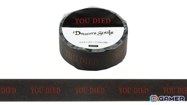 「Demon's Souls」主人公と火防女の刺繍ステッカーや「YOU DIED」マスキングテープが発売！EC購入特典としてオリジナルステッカーも登場の画像5