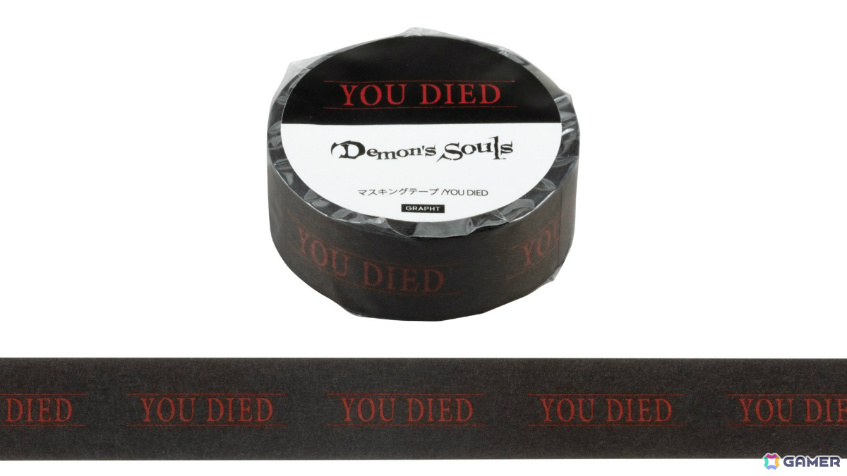 「Demon's Souls」主人公と火防女の刺繍ステッカーや「YOU DIED」マスキングテープが発売！EC購入特典としてオリジナルステッカーも登場の画像