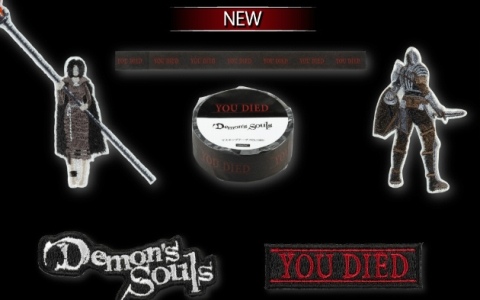 「Demon's Souls」主人公と火防女の刺繍ステッカーや「YOU DIED」マスキングテープが発売！EC購入特典としてオリジナルステッカーも登場