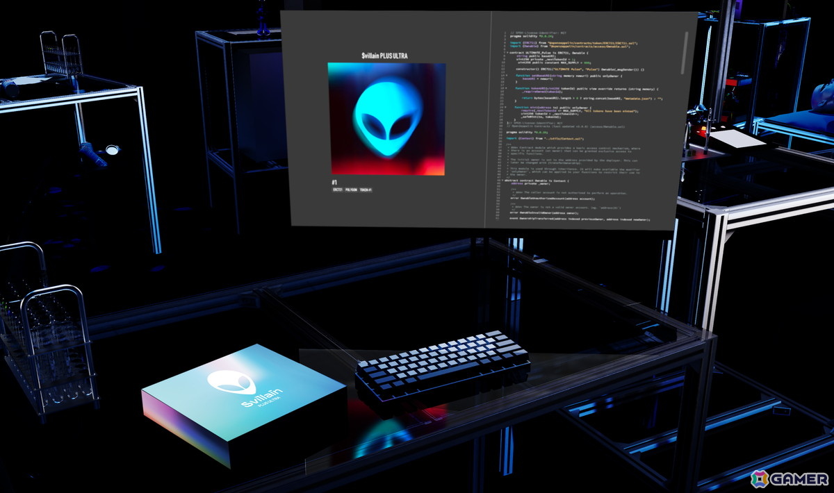「バイオハザード」非病原性・不活化した“t-ウィルス”が展示される「THE AUTHENTIC OFFICE」にバイオ3Dプリンターや脳波AIも登場!の画像