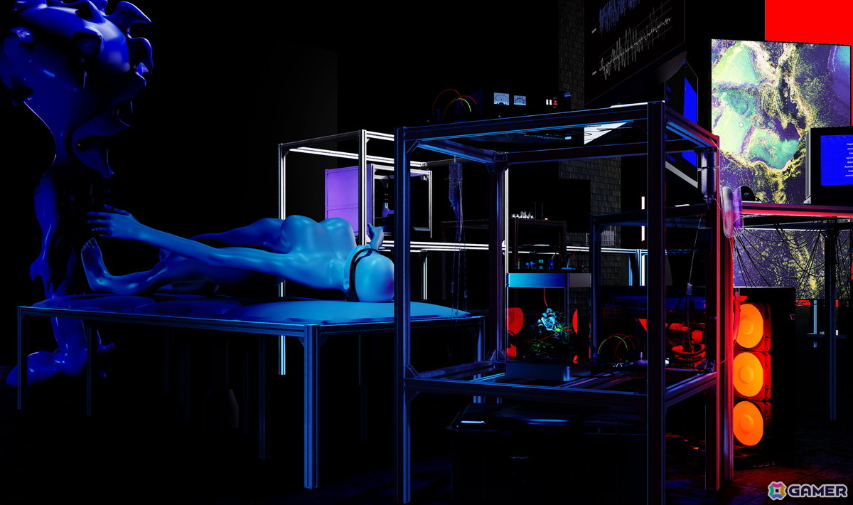 「バイオハザード」非病原性・不活化した“t-ウィルス”が展示される「THE AUTHENTIC OFFICE」にバイオ3Dプリンターや脳波AIも登場!の画像