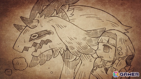 「シニガミ姫と異書館ノ怪物」4人目のシニガミ姫と物語のカギとなる少女の情報が公開！奇妙な絵が広がるステージ“未完のキャンバス”もの画像5