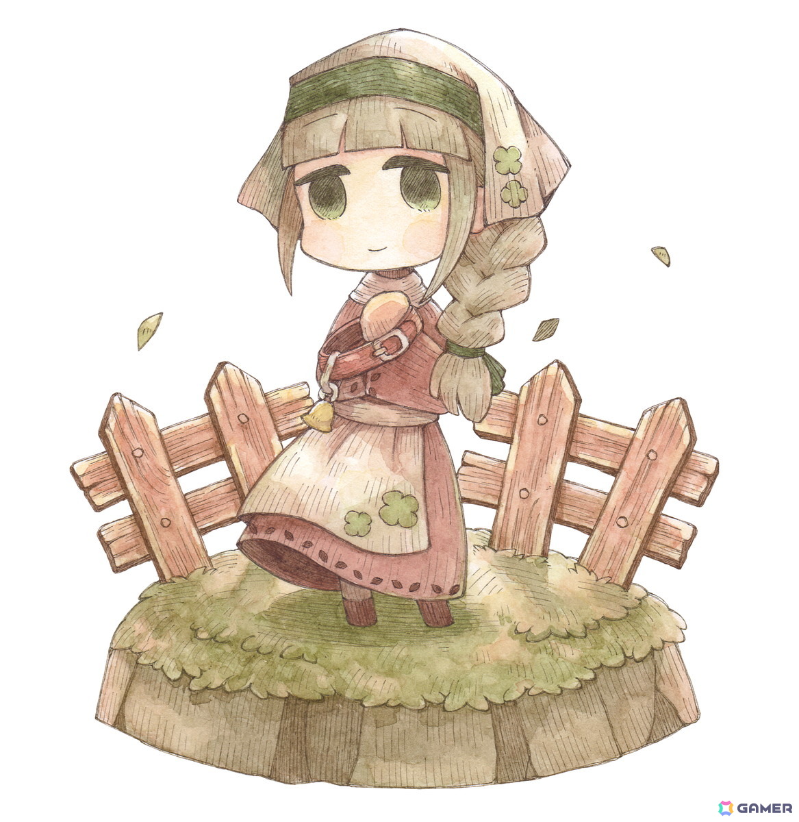 「シニガミ姫と異書館ノ怪物」4人目のシニガミ姫と物語のカギとなる少女の情報が公開！奇妙な絵が広がるステージ“未完のキャンバス”もの画像