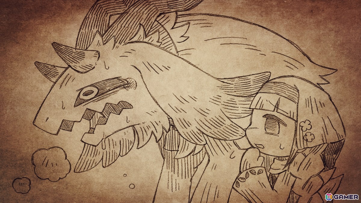 「シニガミ姫と異書館ノ怪物」4人目のシニガミ姫と物語のカギとなる少女の情報が公開！奇妙な絵が広がるステージ“未完のキャンバス”もの画像