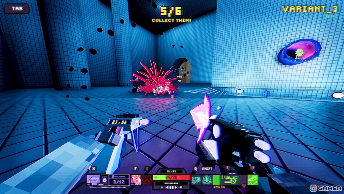レトロスタイル高速アクションFPS「ODDCORE」に日本語が試験実装！わずか5分で展開するバトルとローグライクらしいビルド要素が楽しめるの画像2