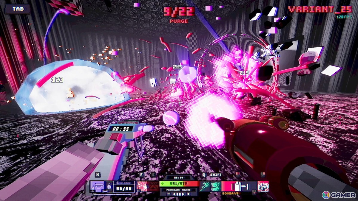 レトロスタイル高速アクションFPS「ODDCORE」に日本語が試験実装！わずか5分で展開するバトルとローグライクらしいビルド要素が楽しめるの画像3