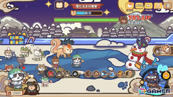 癒しと強さを兼ね備えた猫忍者たちの戦略育成型放置RPG「ニャンジャ伝説」が配信！オンライン対戦＆協力プレイも楽しめるの画像5