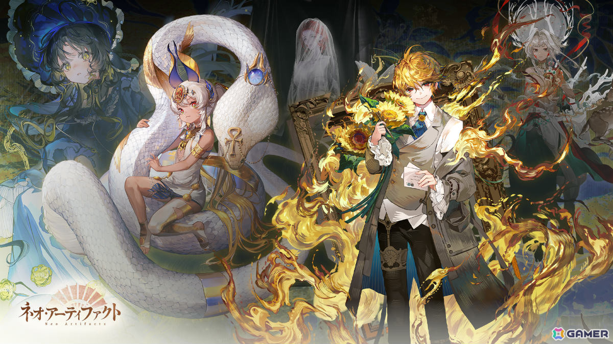 海外で初月1,000万DLを突破した擬人化SRPG「ネオ・アーティファクト～物華弥新～」App Store/Google Playにて事前予約受付が開始！の画像