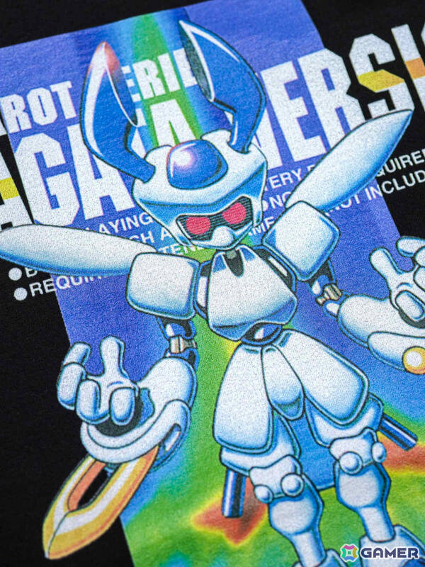 「メダロット」×DANによるコラボTシャツの受注販売が開始!1997年当時のゲームパッケージが落とし込まれたデザインの画像