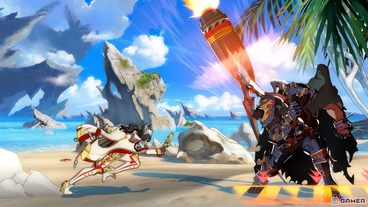 【岩澤俊樹のゲーム1フレ勝負!】第58回:「グランブルーファンタジーヴァーサス ‐ライジング‐」新DLCキャラクター「イルザ」を先行プレイ!の画像