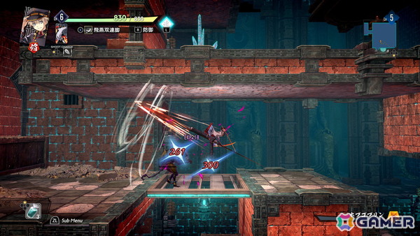 「亰都ザナドゥ -桜花幻舞-」がPS5/Switch 2/Switch/Steamで2026年夏に登場！2D／3Dの2タイプのアクションなどゲームシステムが公開にの画像15