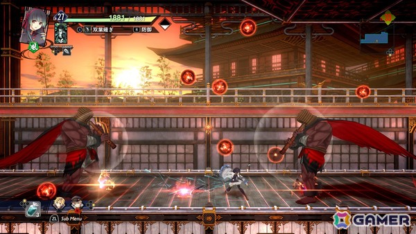 「亰都ザナドゥ -桜花幻舞-」がPS5/Switch 2/Switch/Steamで2026年夏に登場！2D／3Dの2タイプのアクションなどゲームシステムが公開にの画像16