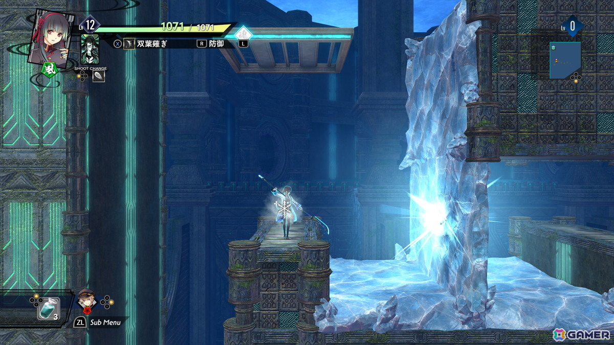 「亰都ザナドゥ -桜花幻舞-」がPS5/Switch 2/Switch/Steamで2026年夏に登場!2D/3Dの2タイプのアクションなどゲームシステムが公開にの画像