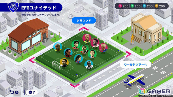 本格サッカーアクション「eFootball Kick-Off!」がSwitch 2で2026年夏に発売！世界中の大会に参戦するワールドツアーや6人制サッカーモードなどを搭載の画像2