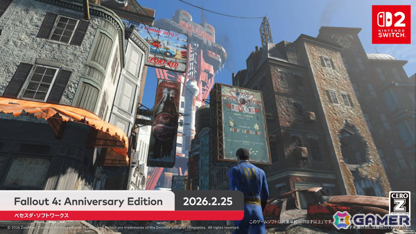 Switch 2で「Fallout 4: Anniversary Edition」が2月25日、「インディ・ジョーンズ/大いなる円環」が5月12日に発売!の画像2