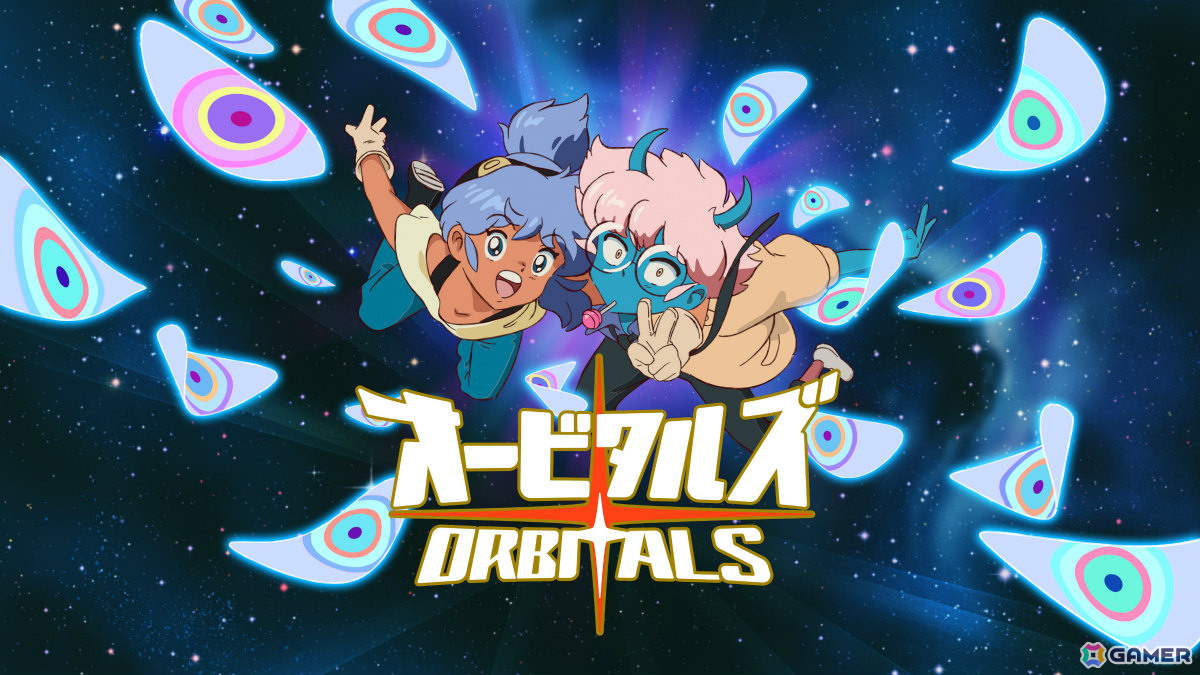 レトロアニメ調に描かれた宇宙を冒険する2人協力プレイADV「Orbitals」のゲームプレイ映像が公開!2026年夏にリリース予定の画像