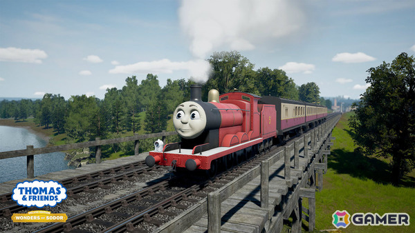 アニメ「きかんしゃトーマス」がアドベンチャーゲームに!「きかんしゃトーマス:ソドー島の不思議」が近日リリースの画像