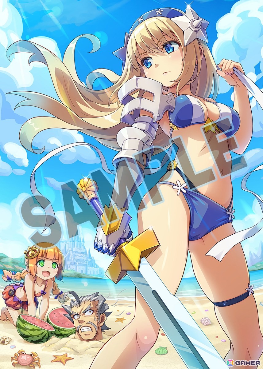 「ぼくらのキングダム 時食む果実といにしえの魔物」パッケージ版特典DLC「蒼き雷霆 ガンヴォルト キャラクタースキン」情報＆店舗特典完成デザインが公開！の画像