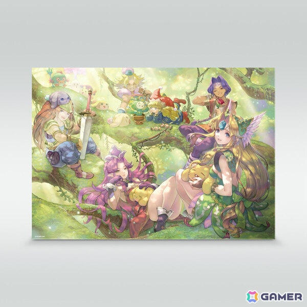 「聖剣伝説3」30周年記念オンラインくじの予約受付が開始！HACCAN氏描きおろしアクリルボードやドットイラストをベースにしたアクリルブロックなどが賞品にの画像2