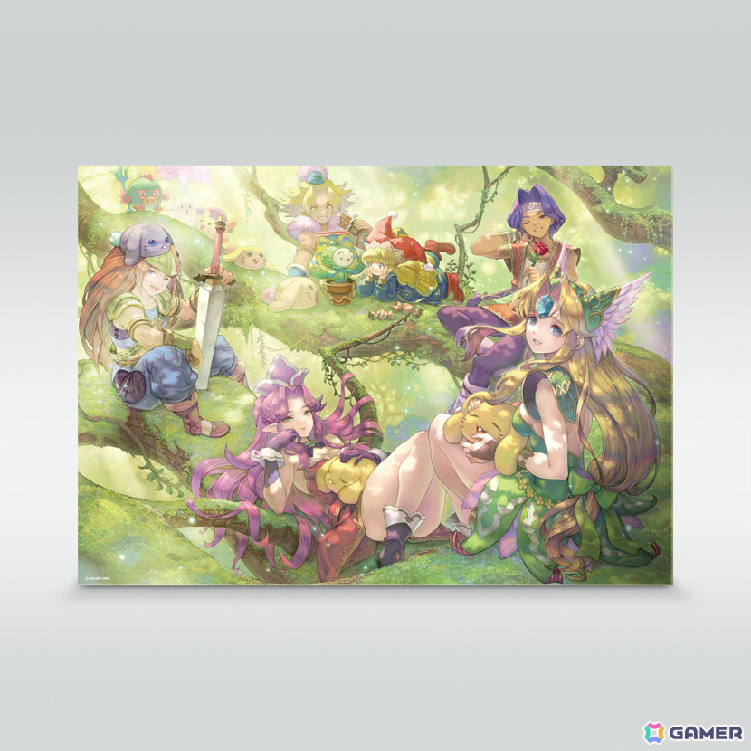 聖剣伝説3」30周年記念オンラインくじの予約受付が開始！HACCAN氏描き