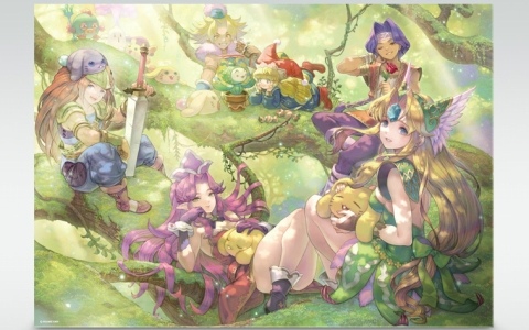 聖剣伝説3」30周年記念オンラインくじの予約受付が開始！HACCAN氏描き