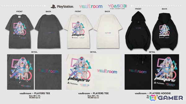 初代PlayStation発売30周年記念プロジェクト「Project: MEMORY CARD」とvaultroomのコラボアパレルが登場！の画像1