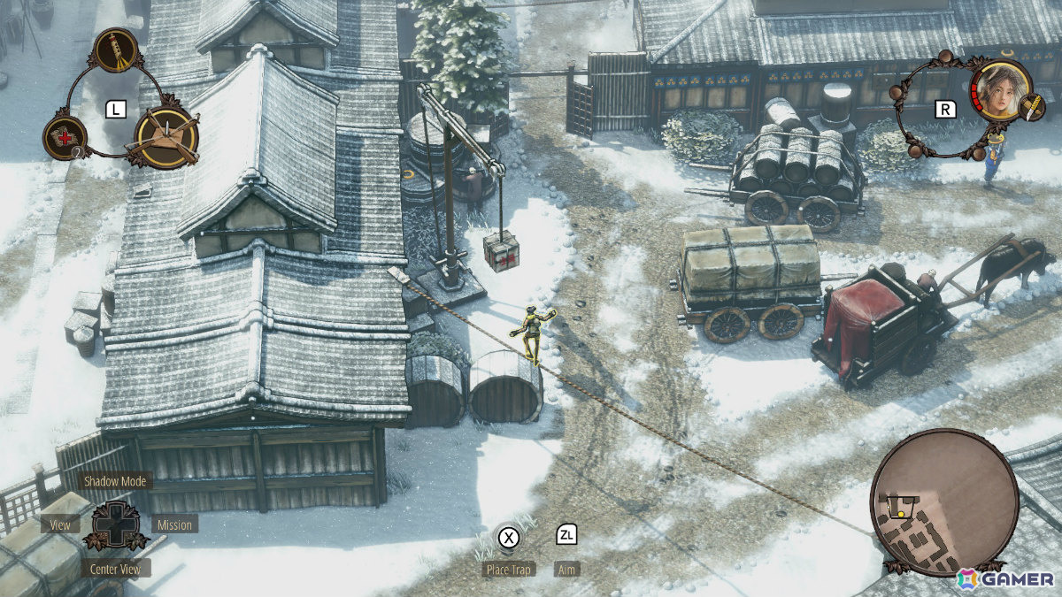 江戸時代を舞台にしたハードコア戦術ステルスゲーム「Shadow Tactics: Blades of the Shogun」Switch 2版が3月19日にリリース！の画像6