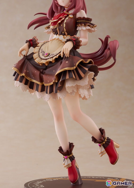 「ウマ娘 プリティーダービー」ミホノブルボンがバレンタイン限定の衣装［CODE：グラサージュ］を身に纏い立体化！の画像11