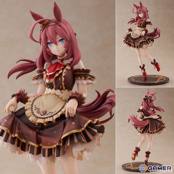「ウマ娘 プリティーダービー」ミホノブルボンがバレンタイン限定の衣装［CODE：グラサージュ］を身に纏い立体化！の画像2