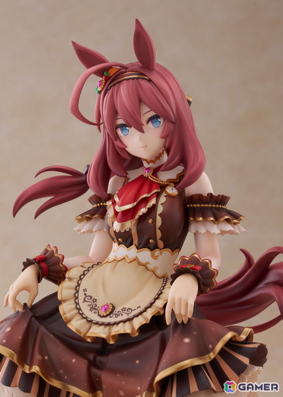 「ウマ娘 プリティーダービー」ミホノブルボンがバレンタイン限定の衣装［CODE：グラサージュ］を身に纏い立体化！の画像4