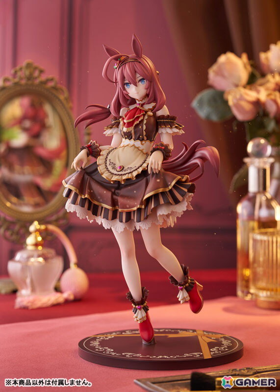 「ウマ娘 プリティーダービー」ミホノブルボンがバレンタイン限定の衣装［CODE：グラサージュ］を身に纏い立体化！の画像5