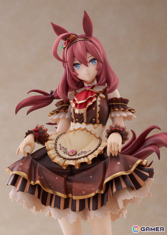 「ウマ娘 プリティーダービー」ミホノブルボンがバレンタイン限定の衣装［CODE：グラサージュ］を身に纏い立体化！の画像9