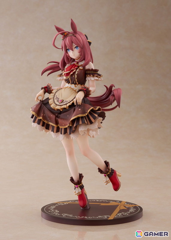 「ウマ娘 プリティーダービー」ミホノブルボンがバレンタイン限定の衣装［CODE：グラサージュ］を身に纏い立体化！の画像